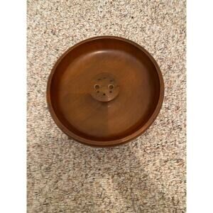 Vintage footed nut bowl